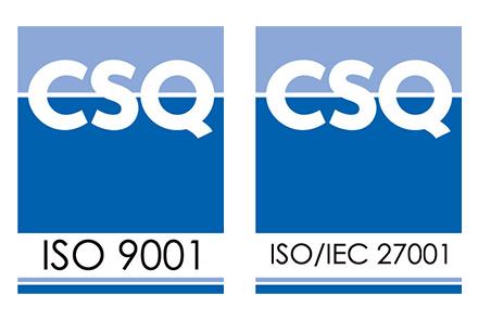 Certifications logos