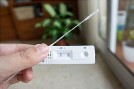 Autotesting with rapid antigenic swab on the FSE - Image