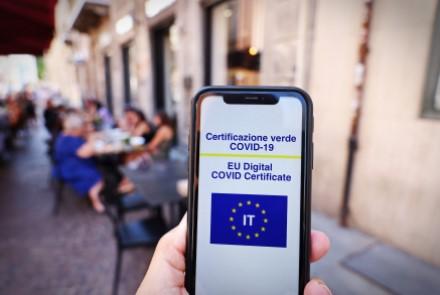 Porta badge e rivestimento protettivo certificato vaccinale DIN A6 